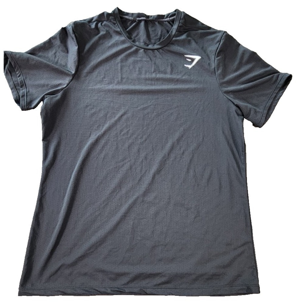 gymshark black t mens shirt